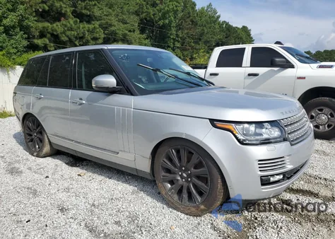 2015 Land Rover Range Rover Supercharged из США, поврежденный, VIN SALGS2TF0FA224224